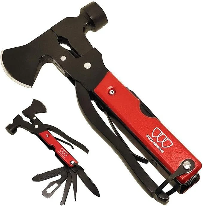 13-in-1 Multifunction Stainless Steel Axe Tool Hammer